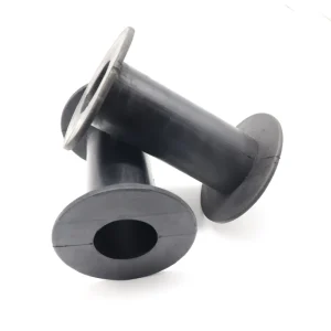 Custom Polyurethane PU EPDM NR NBR SBR FKM Rubber Bushing Parts Rubber Damper Silicon Bushing