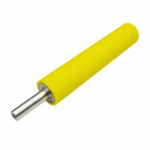 Custom Polyurethane Silicone Rubber Roller PU EPDM Rubber-Coated High-Temperature Resistant