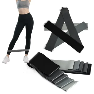 Custom Printed Anti-Slip Fitness Bands Mini Theraband Resistance Loop for Workout Exercise
