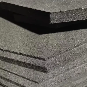 Custom Recycled Rubber Granule Shock-Absorption Pad Industrial Anti-Vibration Buffer Mat