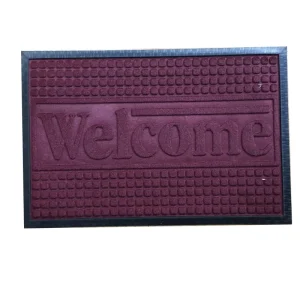 Custom Reversible Front Entry Floor Mats Non Slip Anti Slip Design Washable Rubber Backing for Hotels