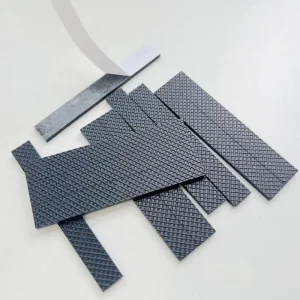 Custom Round Silicone Rubber Gasket, Adhesive Anti-Slip Pad