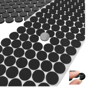 Custom Round Single sided Self adhesive Rubber Silicone Foam or EVA Anti slip Cushioning Pad for Furniture