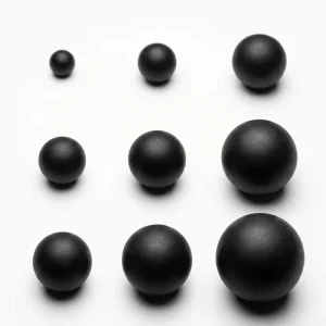 Custom Rubber Ball High Precision Solid Sphere Impact Resistant OEM ODM Manufacturer Bulk