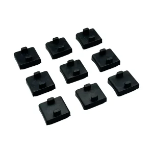 Custom Rubber Block Mechanical Buffer Shock-Absorbing Anti-Vibration Rubber Bearing Pad EPDM Natural Rubber