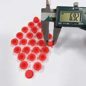 Custom Rubber Caps Small Silicone Plugs Protective Covers for Hydraulic Components