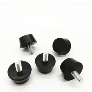 Custom Rubber Foot Pads with Shock-Absorbing Screws and Adjustable Height
