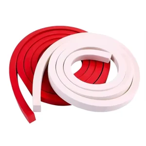 Custom Rubber Product Extruded Profiled PVC EPDM Silicone Foam Sponge Sealing Strip
