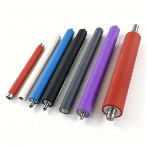Custom Rubber Roller Silicone Polyurethane PU Roller Industrial Printing Roller For Printing Packaging Machinery