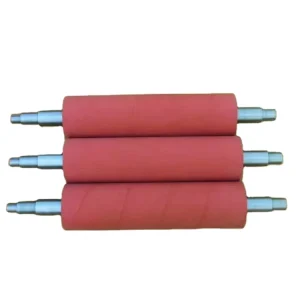 Custom Rubber Roller Silicone Rubber-Coated Roller Manufacturer