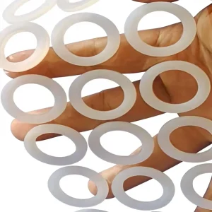 Custom Rubber Sealing Gasket High-Temperature Resistant Food-Grade Translucent Black Waterproof Flat Gasket 20-90 Shore Hardness
