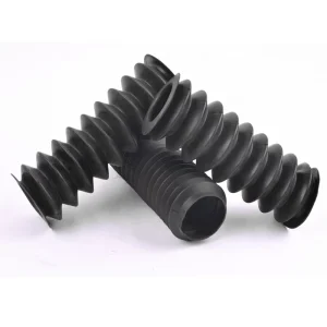 Custom Rubber Sleeve Bellows Different Shape Dust Cover Bellows Cylinder Rod Rubber Bellows With EPDM VMQ Silicon NBR Rubber