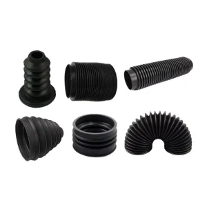 Custom Rubber Sleeve Bellows Dust Cover for Cylinder Rods
