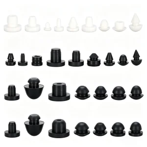 Custom Rubber Stopper Plug Modern Seal Vial Medical Rubber Stopper Cone Waterproof Rubber Cap Rubber End Caps
