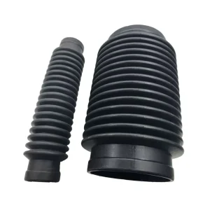 Custom Rubber Telescopic Tube Sleeve Corrugated Silicone Rubber Bellows Round Bellow