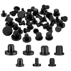 Custom Seal Rubber Hole Plugs Multiple Materials T Shape Silicone Rubber Plug Stopper Square Patterns EPDM NBR