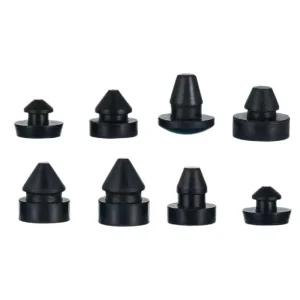 Custom Sealing Rubber End Cap Various Sizes Fixed Rubber Plug Silicone Rubber Stopper