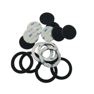 Custom Self Adhesive Black EVA Felt Rubber Anti Slip Foam Pad Gasket Ring Products Different Foam Material Gasket for Components