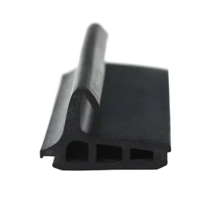 Custom Shape EPDM Rubber Sealing Strip Heat Resistant PVC Aluminum Cutting Processing Service for Window Sliding Door