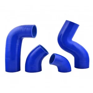Custom Shape and Length Auto Gas and Water Rubber Pipe Black Silicone Tube