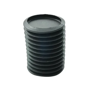 Custom Silicone Bellows Rubber End Cap Protective Sleeve Sealing Gasket Molded Rubber Parts