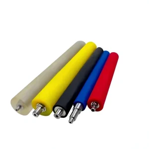 Custom Silicone Coated Rubber Pressure Roller for Textile Film Laminating and Heat Transfer Machinery