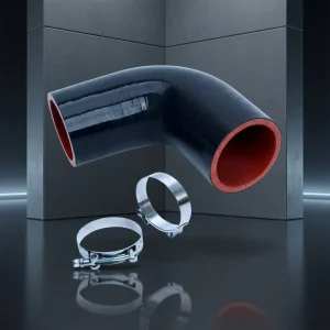 Custom Silicone EPDM Rubber Coolant Water Tank Molded Elbow Hose Pipe