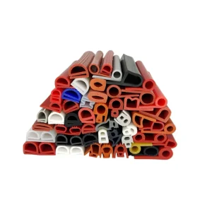 Custom Silicone Extrusion Profile Sealing Strip for Doors and Windows, High Temperature
