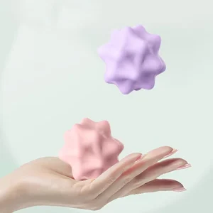 Custom Silicone Hexagonal Massage Ball Muscle Recovery Hexagonal Ball Foot Soft Roller Body Foot Hand Silicon Massage Ball