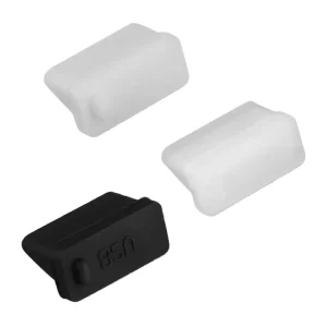 Custom Silicone Hole Plugs Rubber Stopper for USB Type-C Port Dust Protection Silicone Rubber Cap for PC Cable