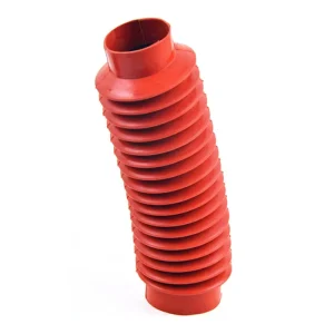 Custom Silicone NBR Neoprene Rubber Bellows Sleeve Flexible Accordion Cylinder Rubber Dust Boot