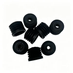 Custom Silicone Rubber Bellows Expansion Joint Molded Rubber Parts for Industrial Dust Protection