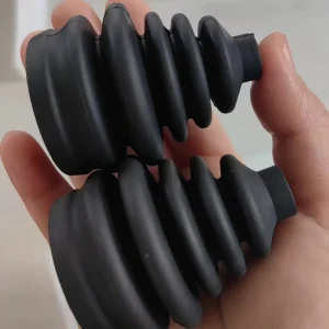 Custom Silicone Rubber Bellows and Dust Boots for Automotive Cylinder Rods
