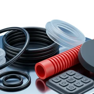 Custom Silicone Rubber Boots Protective Sleeves Gasket Seals Molded Industrial Rubber Parts