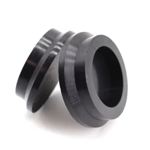 Custom Silicone Rubber Cover 3 500mm Dia Black Molded Seal Cap 10mm Thick for Machinery Dust Protection