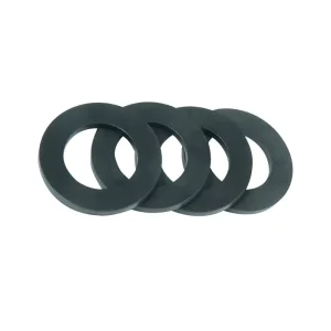 Custom Silicone Rubber Gasket Heat-Resistant Black