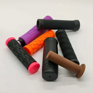 Custom Silicone Rubber Plastic Molded Motorcycle Accessories Comfortable Handle Grips