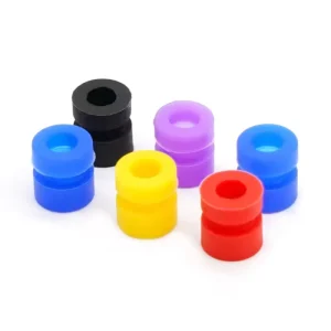 Custom Silicone Rubber Sleeve Manufacturer Protective Wire Plug Hollow Waterproof Fixed Seal
