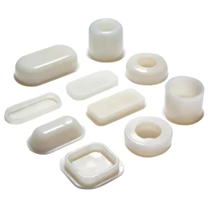 Custom Silicone Rubber Stoppers & Plastic End Caps for Medical & Industrial Use