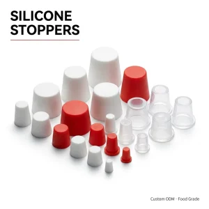 Custom Silicone Stopper Plug ODM Molded Food Grade FDA Bottle Test Tube Rubber Seal Cap Non Toxic Low MOQ 500 for Brand