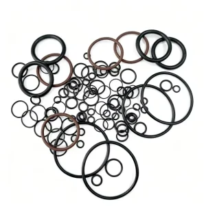 Custom Size Black Rubber O Ring Industrial Grade Sealing Gasket for Hydraulic Pneumatic Machinery