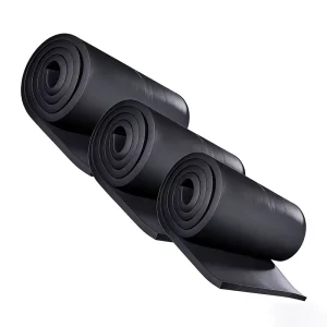 Custom-Size Black Rubber Sponge Foam Sheet Mat Pad for Sound Insulation and Shock Absorption