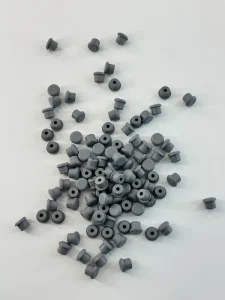 Custom Size Grey Rubber Stopper Durable Waterproof & Chemical Resistant for Industrial Pumps & Valves Made in China
