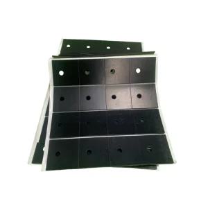 Custom Size Self Adhesive EPDM Rubber Foam Pads UV Resistant Waterproof Sealing Cushion Pads for Solar PV Mount Brackets
