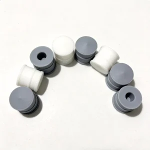 Custom Size T-Type Rubber Stopper Plug with Hole Silicone Rubber Plug