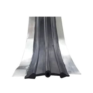 Custom Size Waterproof and Impermeable Steel edge Rubber Waterstop Strip for Building with Cutting Processing Service