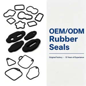 Custom Size and Shape Rubber Seal Gasket EPDM Silicone Rubber Flat Sealing Washer