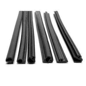 Custom Size and Shape Rubber Weatherstripping Seal Strip for Doors and Windows