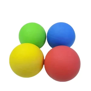Custom Solid Colorful High Bouncing Ball Toy Rubber Pet Dog Silicon Color Rubber Bouncy Bouncing Ball
