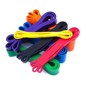 Custom TPE Resistance Bands Strength Training Pull Up Assist Bands Yoga Stretching Fitness Equipment